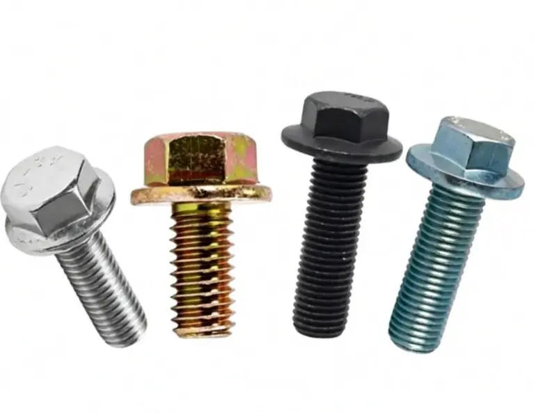 High Strength Galvanized Hex Flange Bolts For Industrial Machinery
